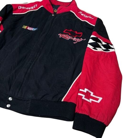 Vintage Chevy Chevrolet NASCAR Jacket Large - Picture 6 of 12